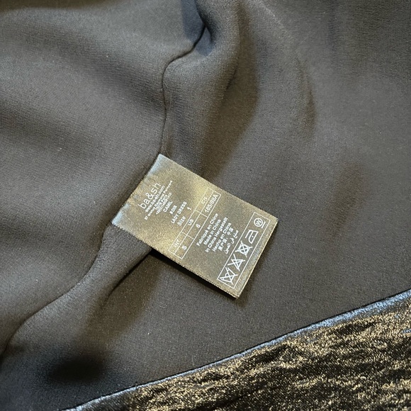 ba&sh “cami” V-Neck 3/4 Sleeve Crossover textured Satin Dress - Picture 13 of 16